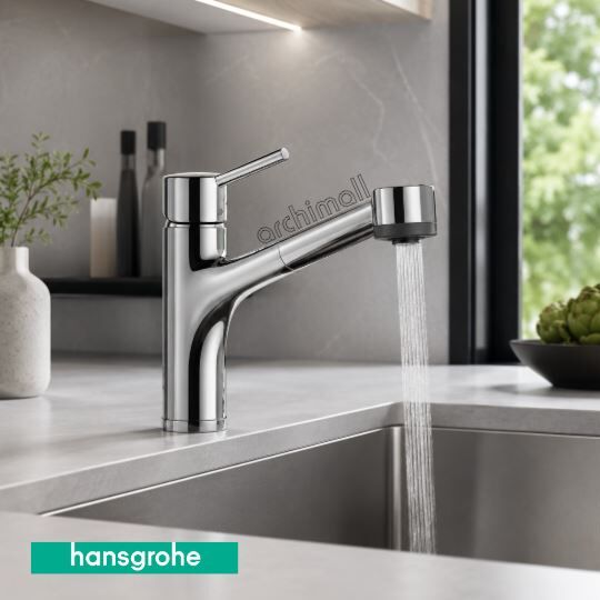 Hansgrohe Talis S Spralli Evye Bataryası