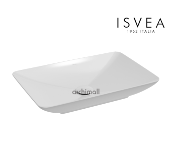 İsvea SistemaY Tezgah Üstü Lavabo 60 cm Beyaz