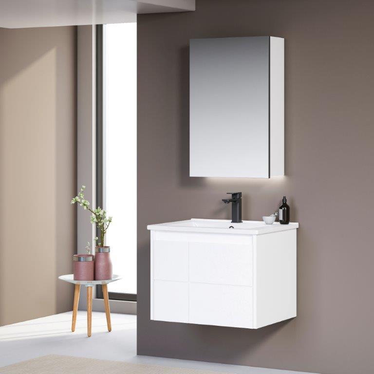 Orka Likya 65 cm Asma Banyo Dolabı