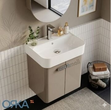 Orka Orbit 55 cm Asma Banyo Dolabı