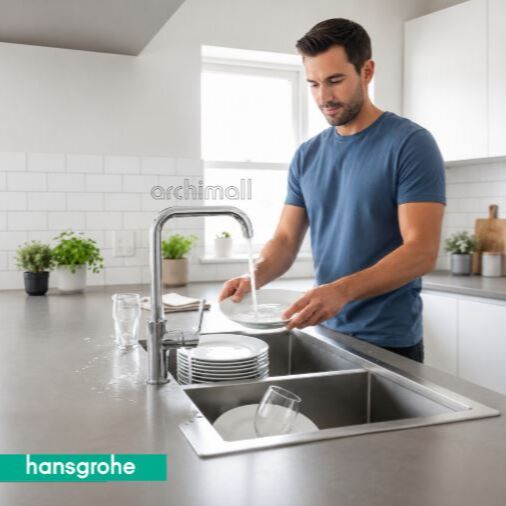 Hansgrohe Focus 240 Yüksek Lavabo Bataryası