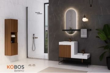 Kobos Up-Down Abdest Lavabosu KOYU ECVİZ