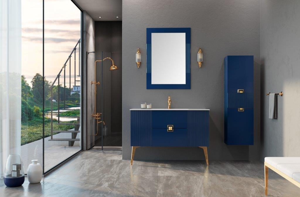 Orka Adria 120 cm Ayaklı Banyo Dolabı