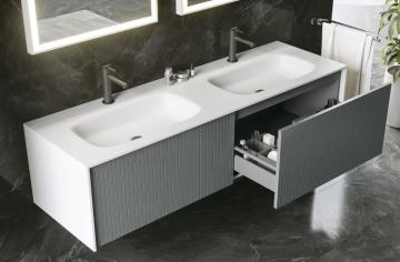 Orka Cube 160 cm Asma Banyo Dolabı