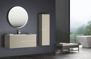 Orka MoonLight 120 cm Asma Banyo Dolabı