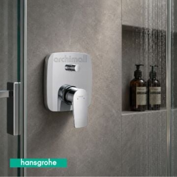 Hansgrohe Metris Ankastre Banyo Bataryası Dış Set