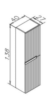 Orka MoonLight Boy Dolabı