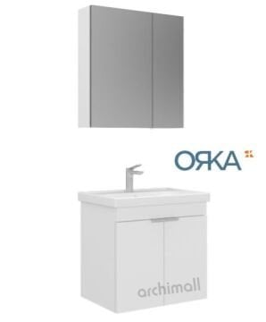 Orka Desna 50 cm Asma Banyo Dolabı