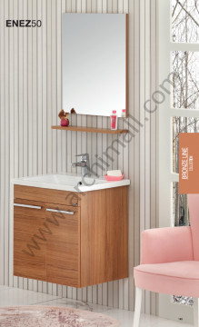 Orka Enez 55 cm Asma Banyo Dolabı