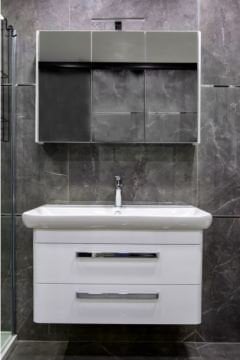 Orka Rose 100 cm Asma Banyo Dolabı