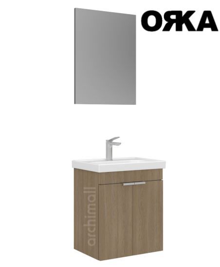 Orka Desna 50 cm Asma Banyo Dolabı BUDVA