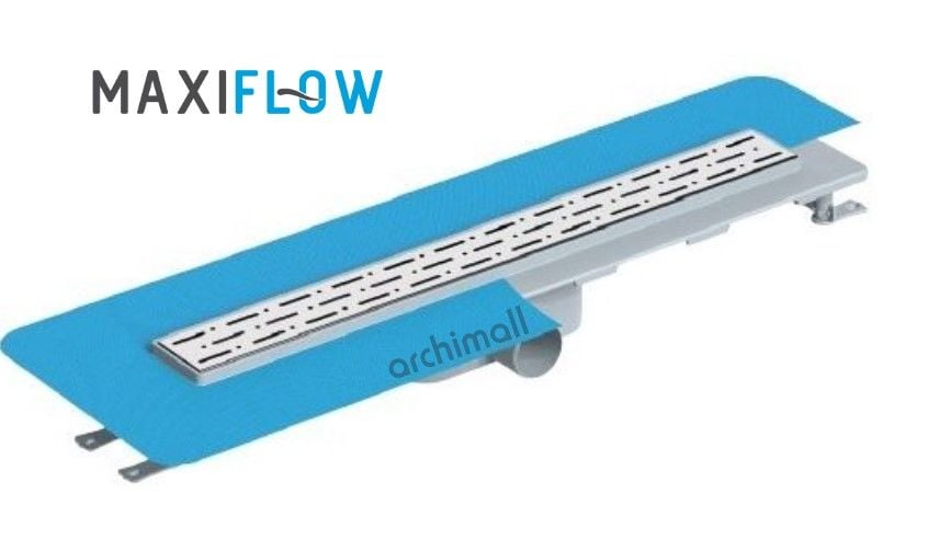 Maxiflow Line Tekstil Membranlı 60 cm Duş Kanalı