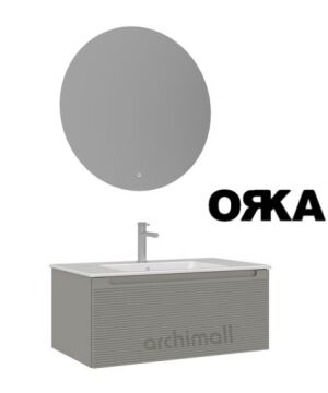 Orka Olbia 80 Asma Banyo Dolabı MAT KAŞMİR