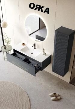Orka Olbia 120 Asma Banyo Dolabı