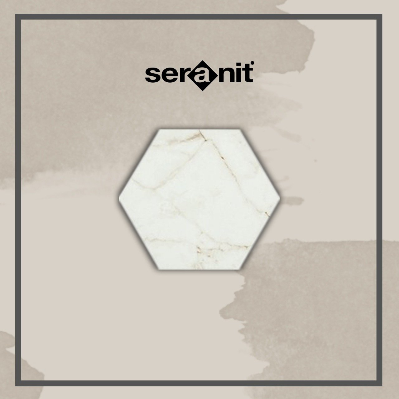 Seranit Lace Mat Cappucino 20x23.2