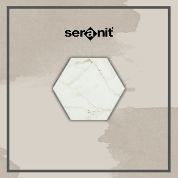 Seranit Lace Mat Cappucino 20x23.2