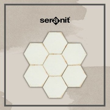 Seranit Nikea Mat Beyaz Fon 20x23.2