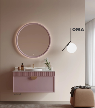 Orka Molino 105 cm Asma Banyo Dolabı