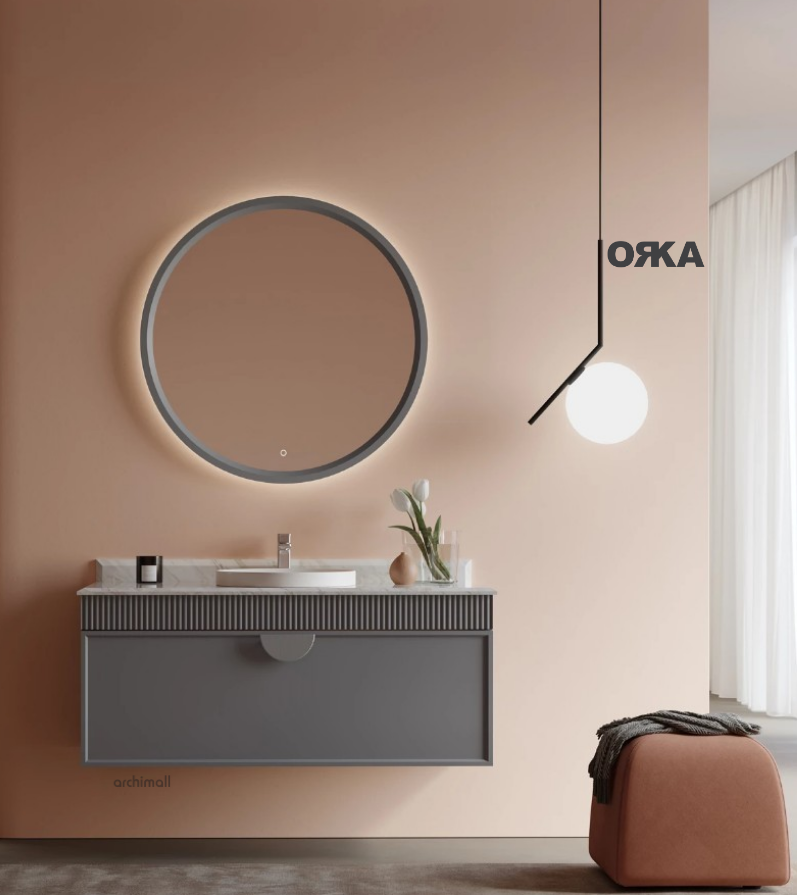 Orka Molino 125 cm Asma Banyo Dolabı