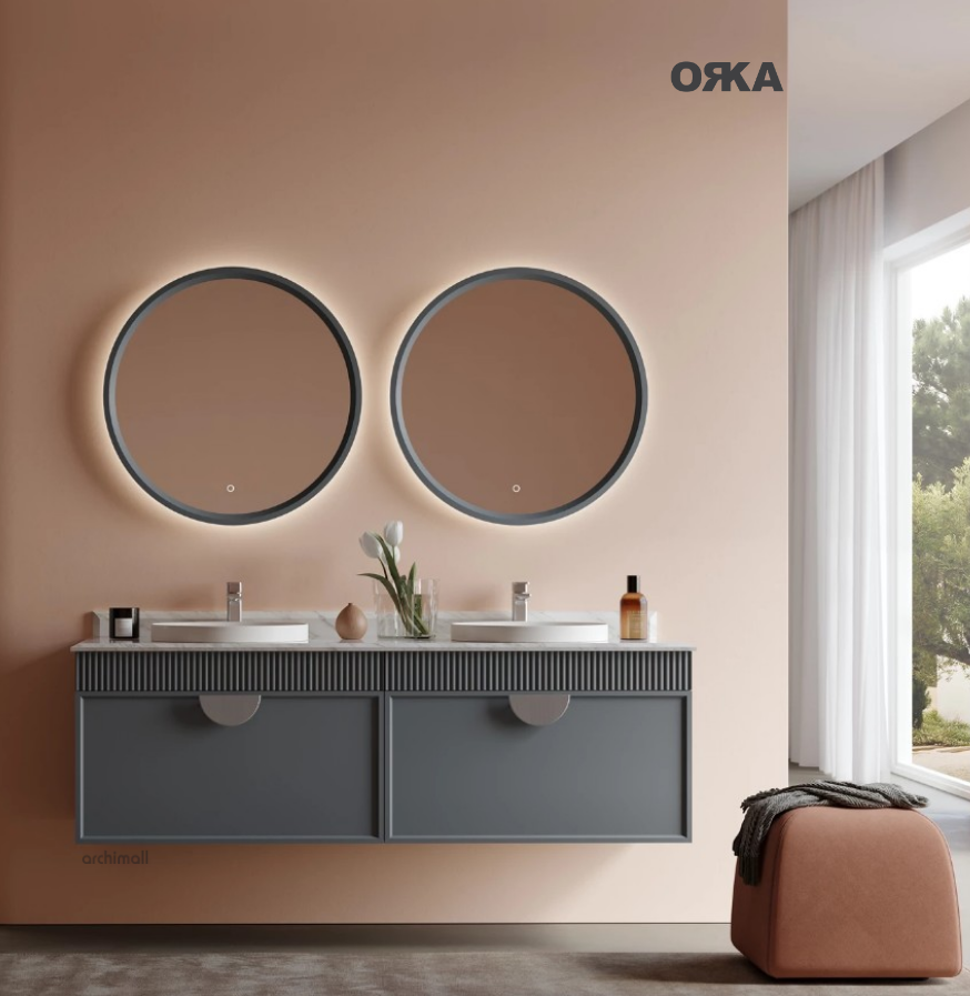 Orka Molino 160 cm Asma Banyo Dolabı