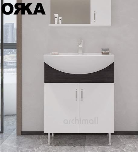 Orka Duru 65 cm Ayaklı Banyo Dolabı
