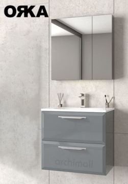 Orka Nuvola 65 cm Asma Banyo Dolabı