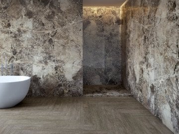 Kütahya 120x240 Paradiso Antrasit Kristal Parlak Nano