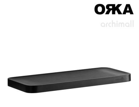 Orka Sharp Siyah Duş Rafı