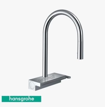 Hansgrohe Aquno Select Spralli eviye bataryası 73831000