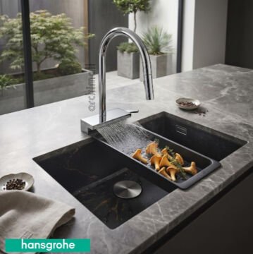 Hansgrohe Aquno Select Spralli Eviye Bataryası