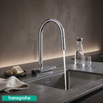 Hansgrohe Aquno Select Spralli Eviye Bataryası