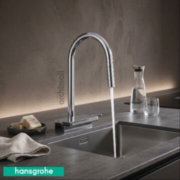 Hansgrohe Aquno Select Spralli Eviye Bataryası