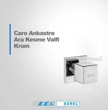 Eca Caro Ankastre Ara Kesme Valfi