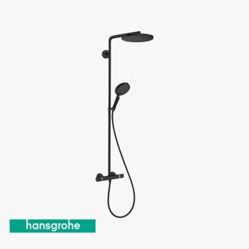 Hansgrohe Raindance Select S 240 Satin Siyah Duş kolonu