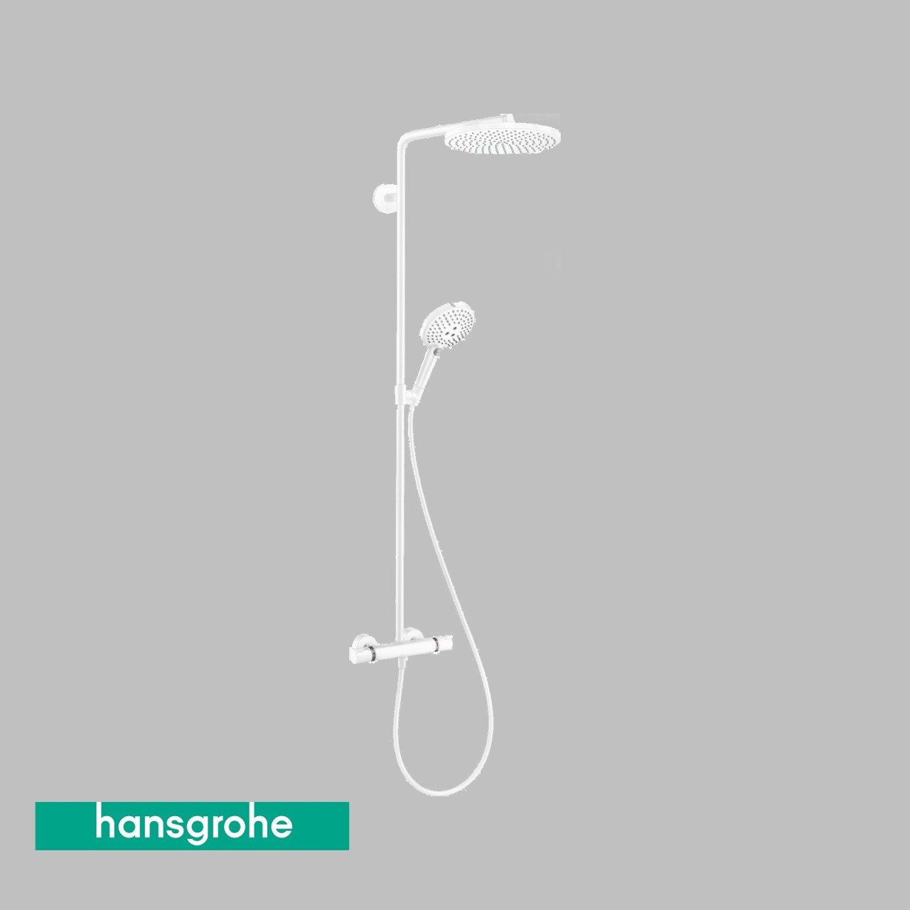 Hansgrohe Raindance Select S 240 Satin Beyaz Duş kolonu
