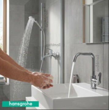 Hansgrohe Focus Kuğu Lavabolu Üçlü Batarya Seti