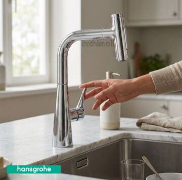 Hansgrohe Metris Select M71 spiralli eviye bataryası