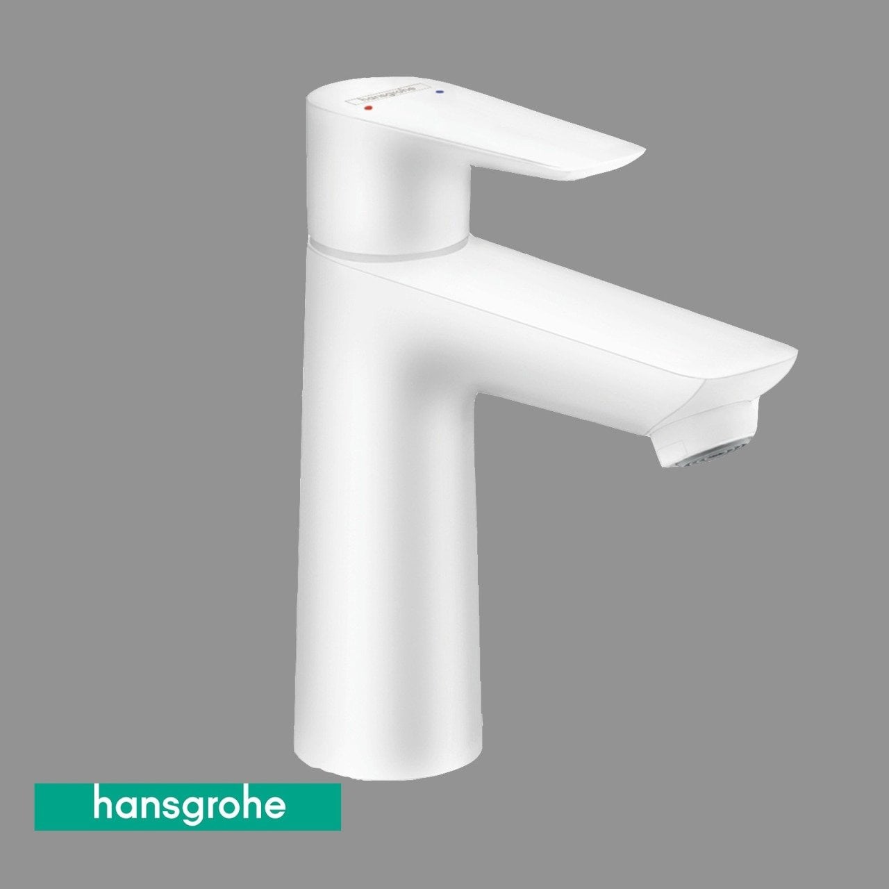 Hansgrohe Talis E 110 Satin Beyaz Lavabo Bataryası