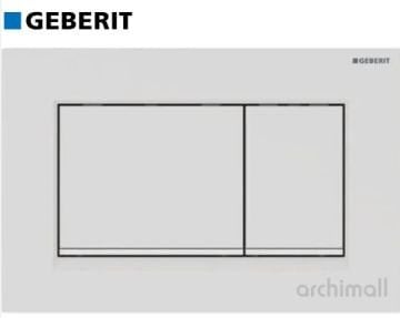Geberit Sigma 30 Kumanda Paneli Beyaz-Mat Beyaz