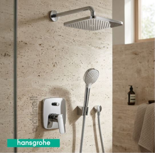 Hansgrohe Logis Ankastre Banyo Batarya Seti