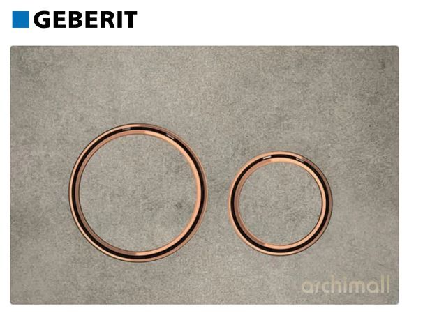 Geberit Sigma 21 Kumanda Paneli Beton-Bronz