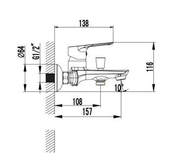 Creavit Solo Banyo Bataryası SO2500