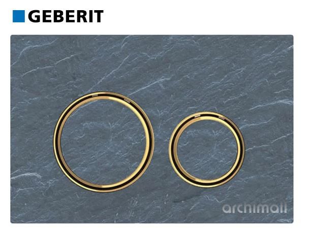 Geberit Sigma 21 Kumanda Paneli Arduvaz-Pirinç