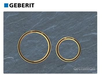 Geberit Sigma 21 Kumanda Paneli Arduvaz-Pirinç