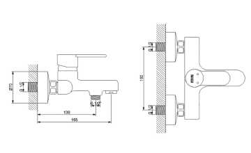 Newarc Domino Altın Banyo Bataryası 971518