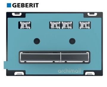 Geberit Sigma 50 Kumanda Paneli Kişiselleştirilebilir-S.Krom