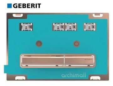 Geberit Sigma 50 Kumanda Paneli Kişiselleştirilebilir-Bronz