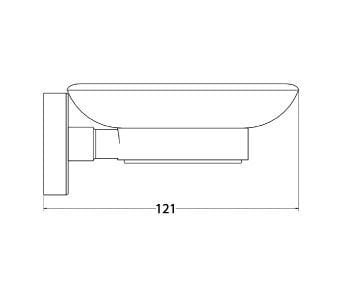 Csk Banyo Ege Sabunluk Krom EG2403