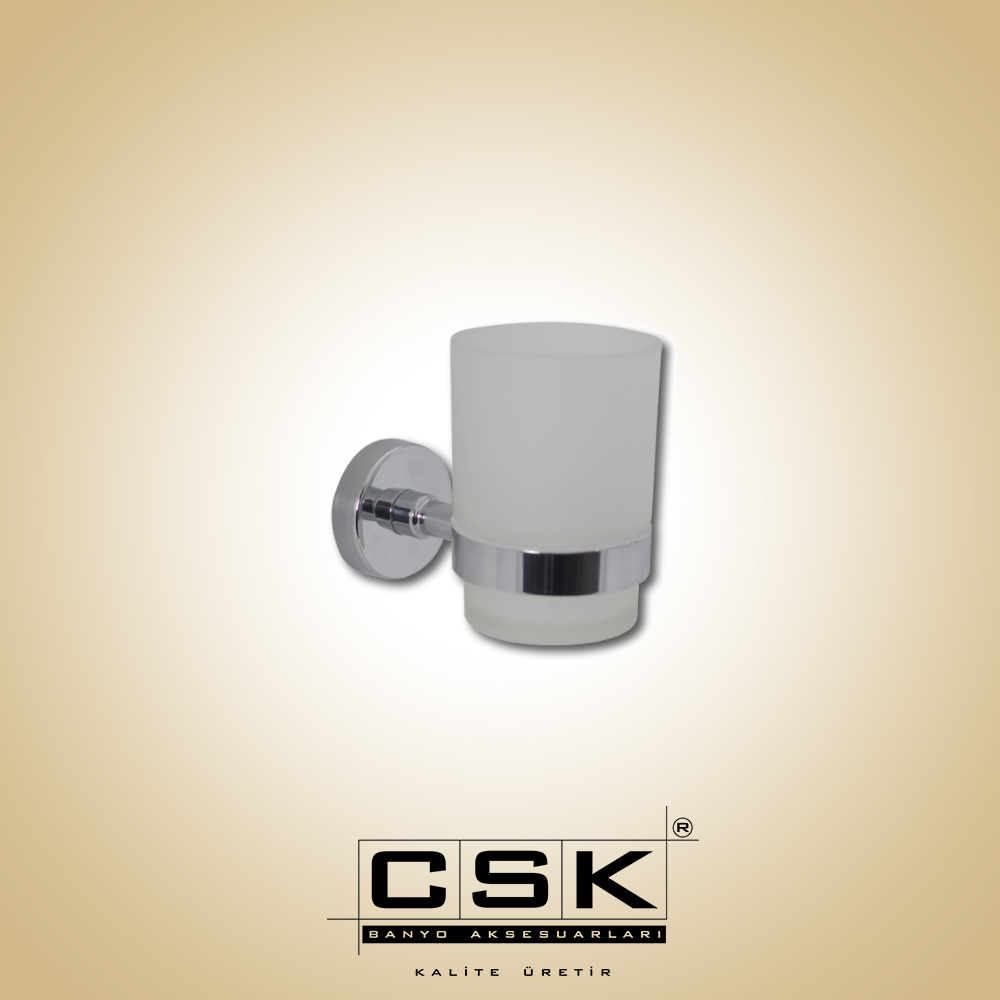 Csk Banyo Ege Diş Fırçalık Krom EG2405