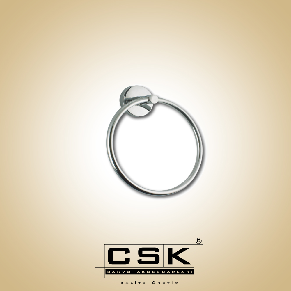 Csk Banyo Ege Halka Havluluk Krom